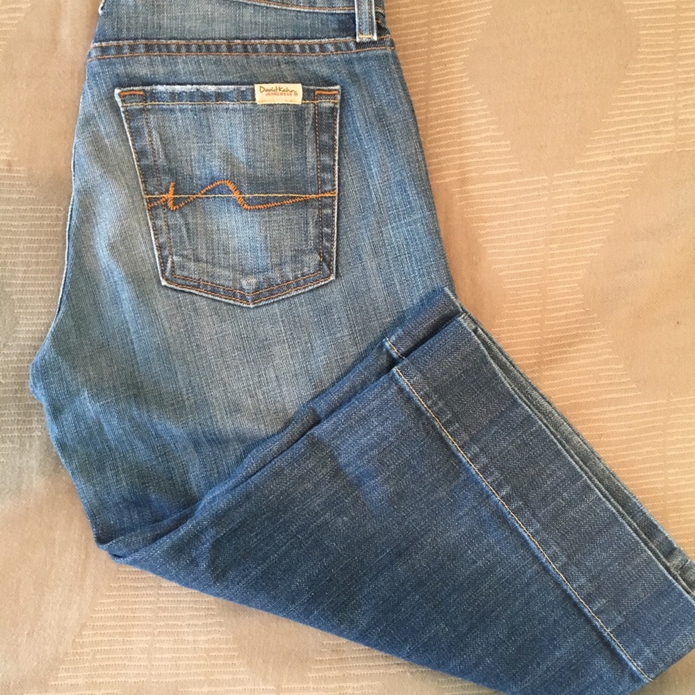 David Kahn wide leg “Gaucho” Capri pant. Size 27